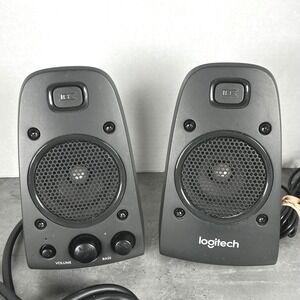 Logitech Z623 Replacement Satellite Speakers Pair THX Certified Black 2.1 System